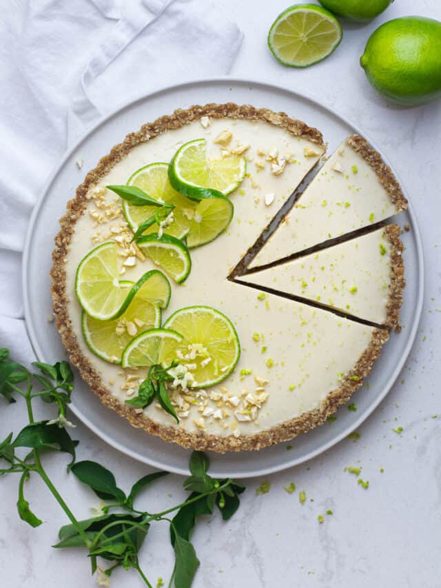No-bake Lime Yogurt Tart Recipe