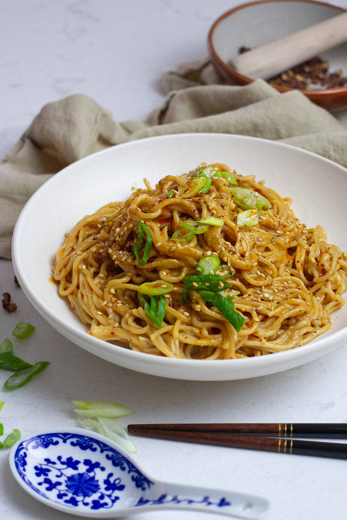 Spicy Sichuan noodles recipe