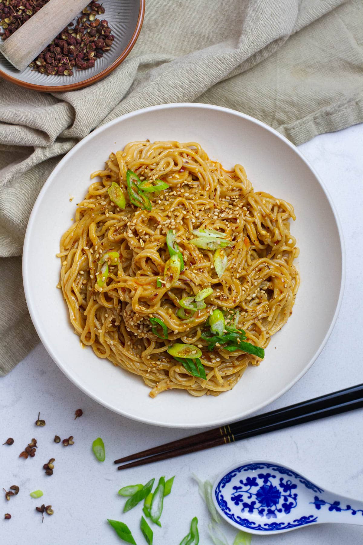 10-minute spicy Sichuan noodles recipe