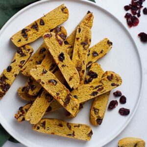 gluten free dairy free cranberry chocolate biscotti recipe