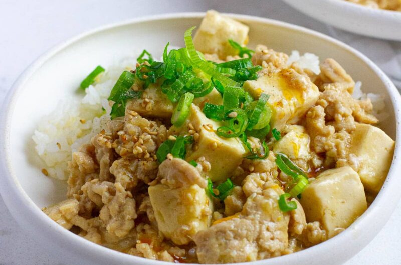 Non Spicy Mapo Tofu - Plates by Nat