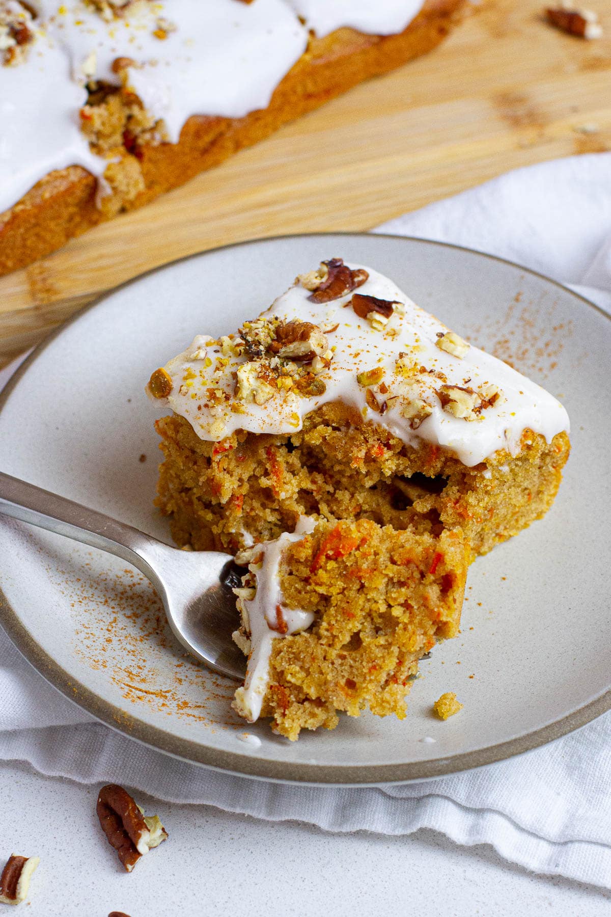 Gluten free Dairy free Carrot Cake Recipe   Plates by Nat