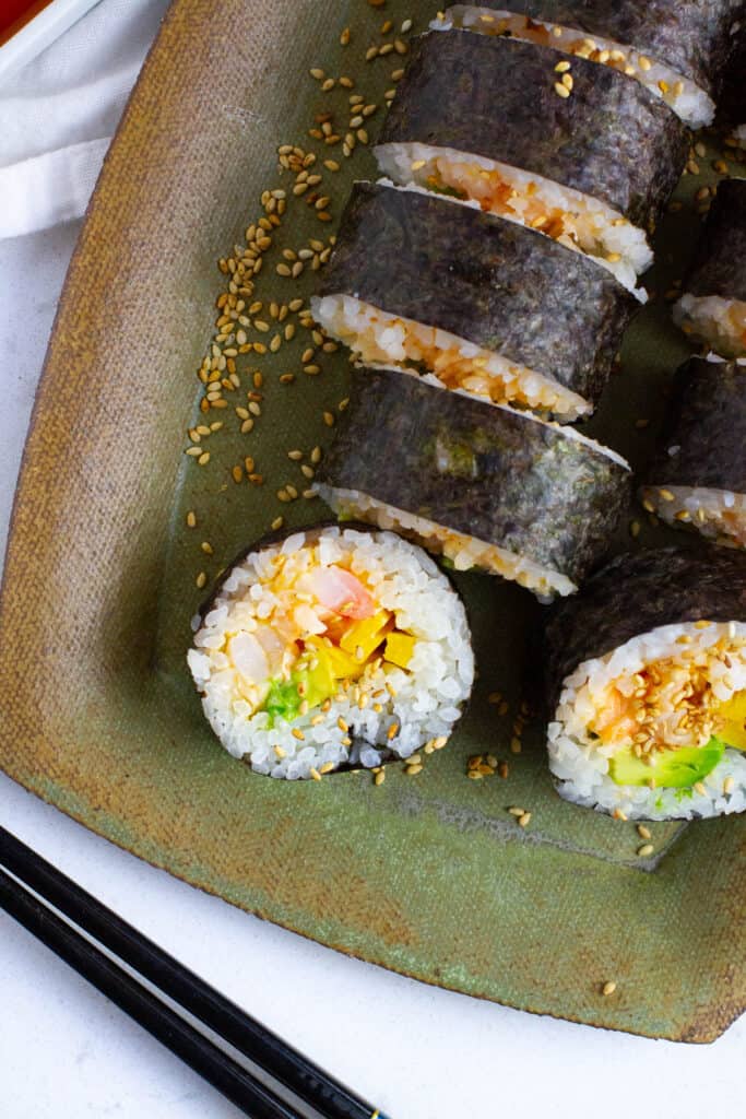 Spicy Shrimp Rolls - Plates by Nat