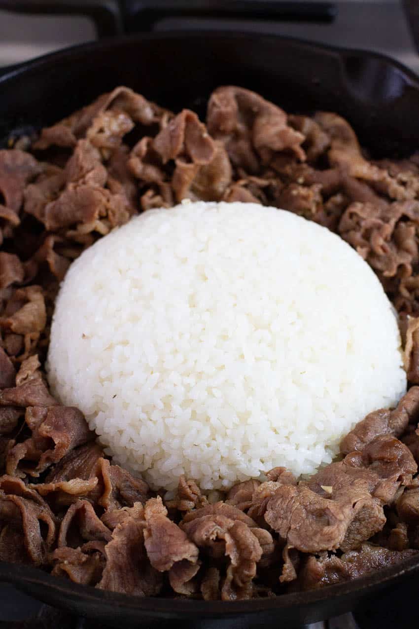 15-Minute Beef Pepper Rice - Plates by Nat