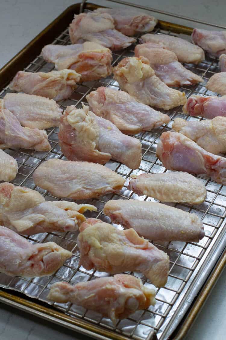 Baked Hot Honey Chicken Wings - Plates by Nat