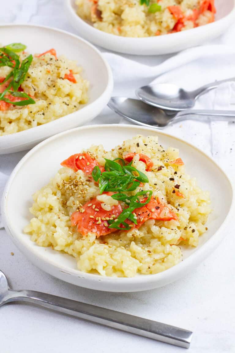 Smoked Salmon Risotto - Plates by Nat